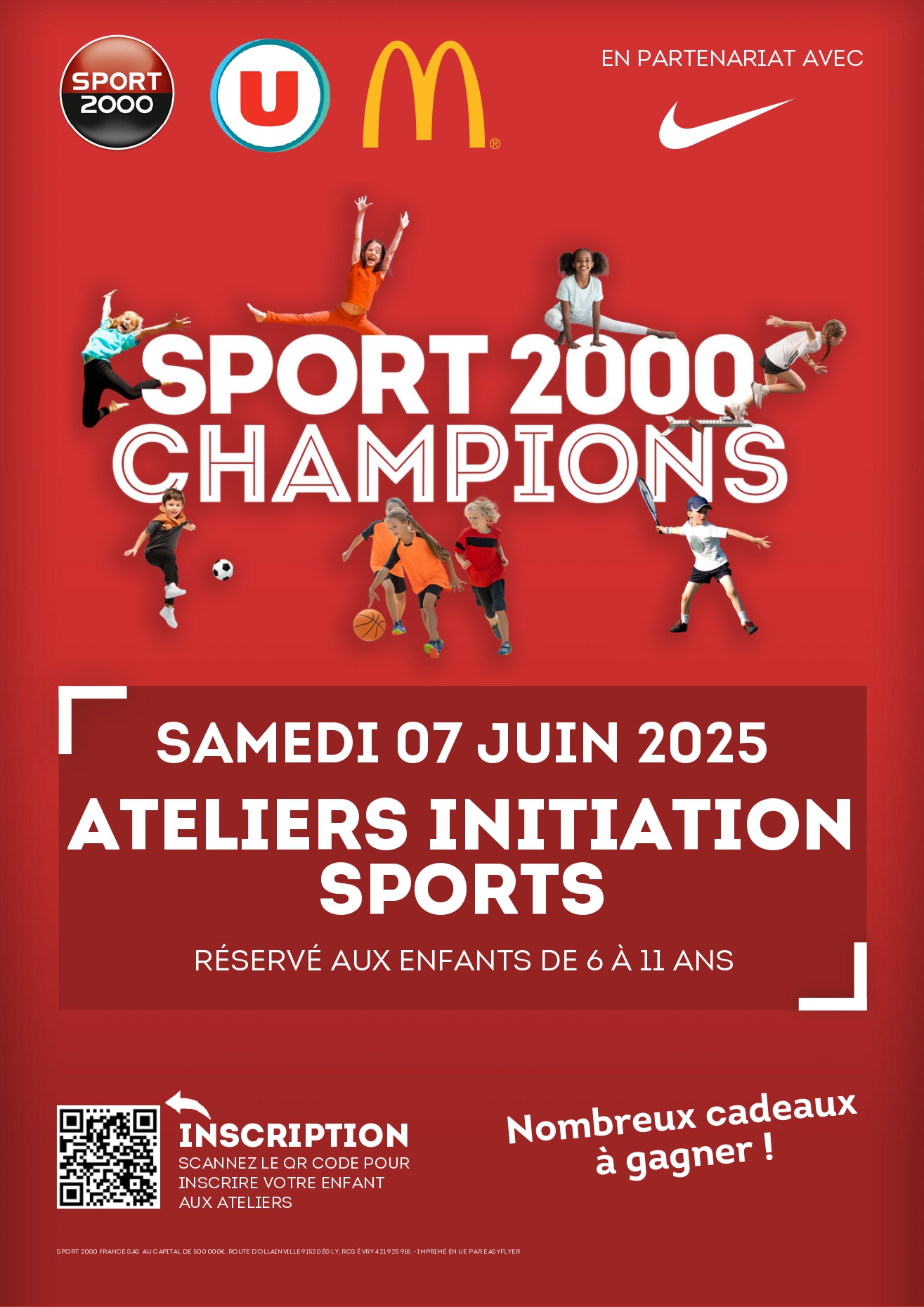 Initiations aux sports le 7 juin 2025