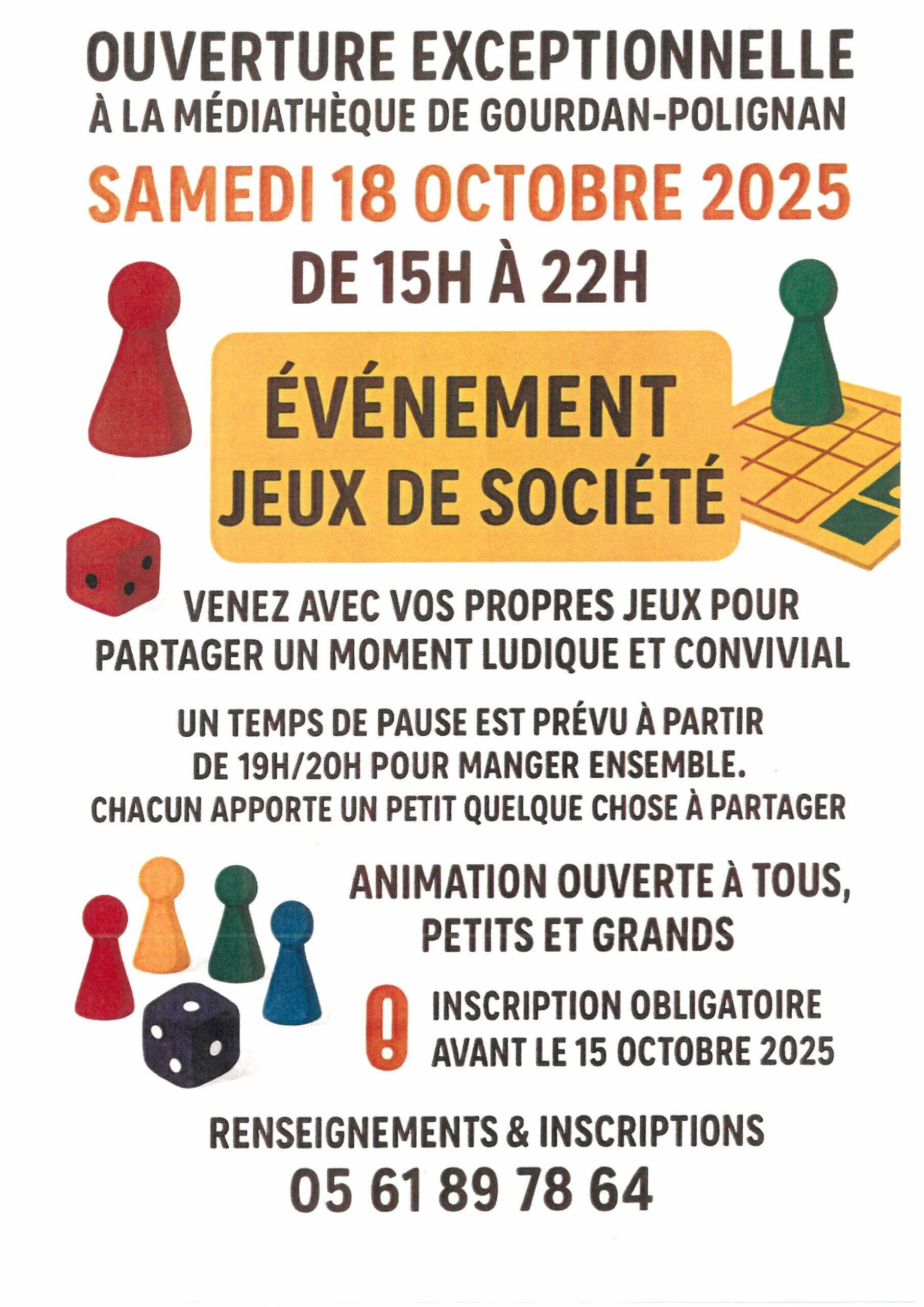 Evénement Jeux de Société