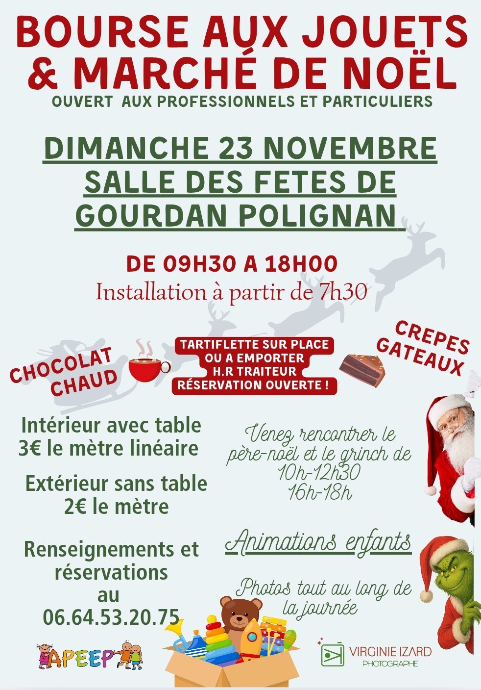 Bourse aux jouets et marché de noël