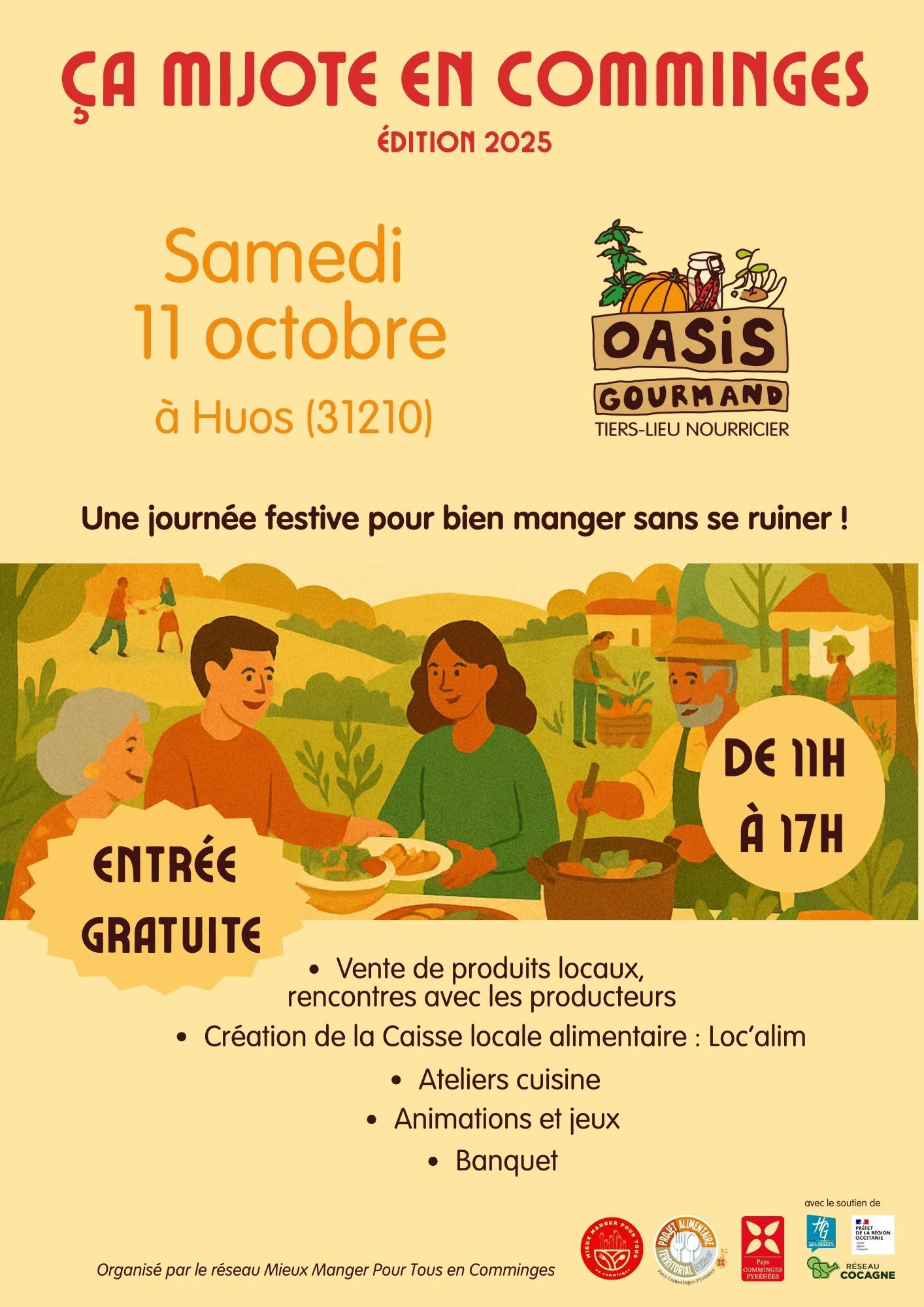 Ça mijote en Comminges le 11 octobre 2025