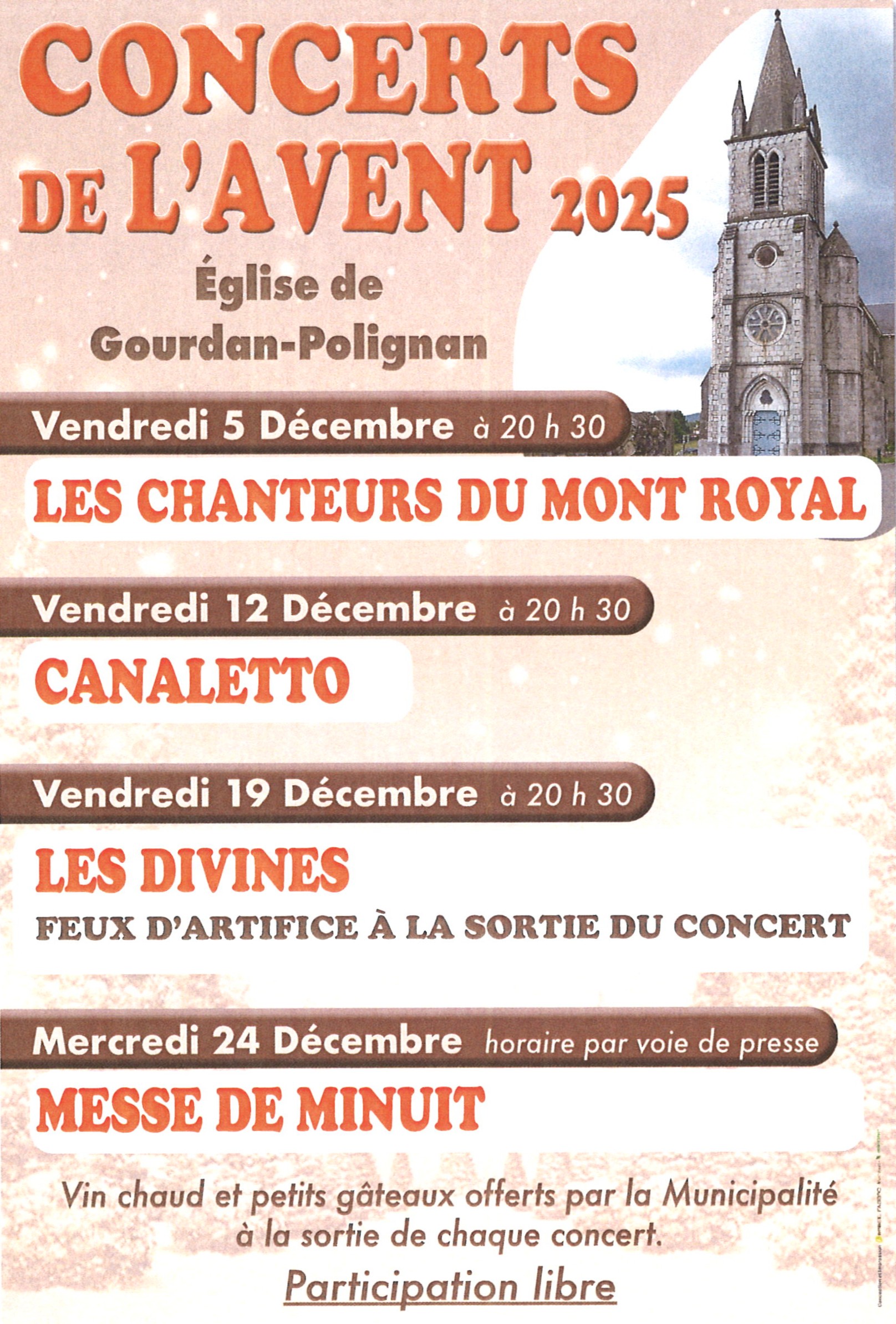 Concerts de l’avent 2025